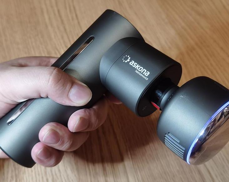 Askona Performance Power Body: перкуссионный массажер с эффектами нагрева и охлаждения